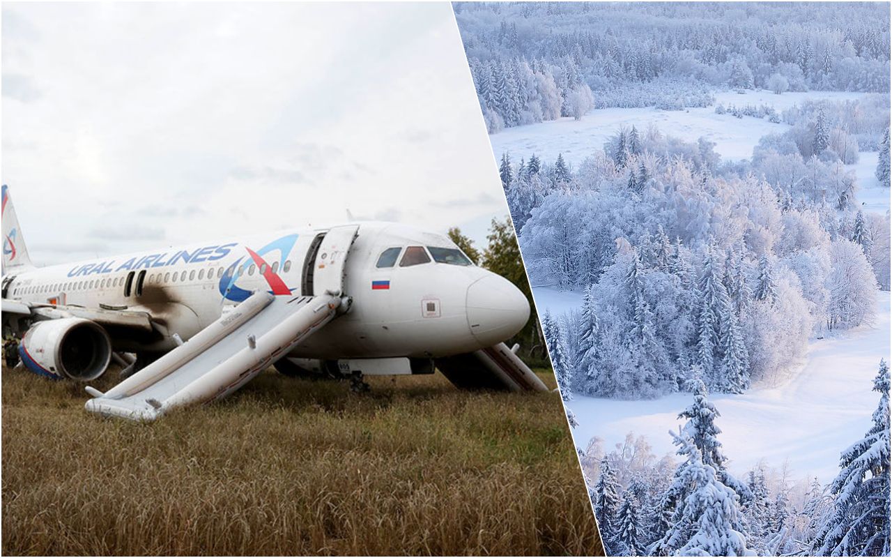 Самолёту «Уральских авиалиний» могут обеспечить взлёт по льду
